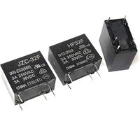 Relé 5PCS JZC-32F 5V 12V 24V Relés de potencia JZC-32F-005-ZS3 JZC-32F-012-ZS3 JZC-32F-024-ZS3 10A 250VAC 5PIN
