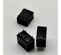 Relé 5pcs placa de circuito electrónico industrial Bricolaje HRB1-S-DC5V, DC12V, DC24V, Un grupo relé señal comunicación 6 pines HK23F(HRB1-S-DC12V)