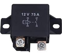 Relé 75A 12V 2.4W/24V .4W Cabeza de retención relé Inicio Multipropósito Resistencia a alta temperatura(24V 2.4W 75A)