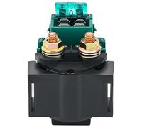 Relé arranque genérico Solenoide arrancador motoci Solenoide de relé de arranque de motocicleta compatible con HONDA 35851-MF5-751, 35850-MK3-671, 35850-MB0-007, 35850-425-017 y 35850-ME8-007.