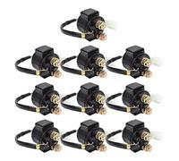 relé arranque Juego de 10 interruptores relé solenoide arranque para motocicleta para GT250R MS3-250 GV650 GT650 GT650R GV700 GT GV 650R