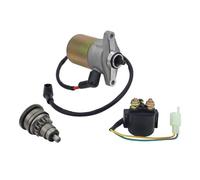relé arranque Relé Solenoide Del Motor Arranque Para De 4 Tiempos GY6 49 Cc Y 50, Scooter, Ciclomotor 139QMB, ATV, Karts SUNL Tanque