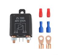 Relé automotriz 200A ZL180 12V/24V/48V resistente con accesorio para control de liberación y bloqueo de maletero (48V)