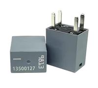 Relé automotriz de 2 piezas, n.° 13500128, 5 pines, n.° 13500127, 4 pines, compatible con F&o&r&d, Buick Regal, C&he&v&ro&l&e&t, piezas de vehículos.(Gray#13500127 4PIN)