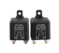 Relé automotriz de alta potencia normalmente abierto relé de arranque de 4 pines Contactor de corriente KH180YL-200A/120A 1 Uds(DC12V 120A)