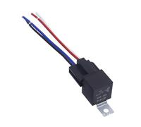 Relé automotriz impermeable de 4 y 5 pines, 40 A, con zócalo, 12 V/24 V CC. for coche bobina fusible 1,8 W(24V 4 PIN with base)