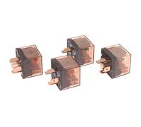 Relé automotriz resistente al agua CC, 12V, 80A, 4/5 pines, SPDT, dispositivo de Control de coche, conmutación de relés de coche, 1 ud.(12V 5PIN 80A)