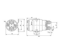 Relé BOSCH 0 333 009 011