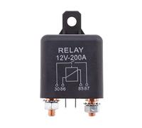 Relé de 12 V CC, 200 amperios, interruptor relé motocicleta carga dividida, relés 4 pines for camión, barco, solenoide marino, piezas arranque