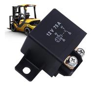 Relé De 12 Voltios, Relé De Arranque De Pala Para Carretilla Elevadora De Alta Corriente 75A 12V Relé De Servicio Continuo, Caja De Relés Automotriz Impermeable Versátil Para Motores De Arranque, Am