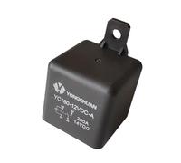 Relé de alta corriente YC180 100A 120A 200A Contactor de relé automotriz CC 12V24V(12VDC 120A)