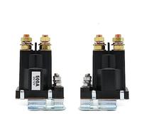 Relé de arranque batería Dual, 4 pines, corriente grande, 500A, 12V, 24VDC, interruptor encendido for coche, relé, Contactor automático, pesada, 1 Uds(500A 24V DC)