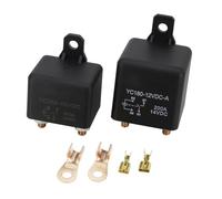 Relé de arranque de alta corriente de 200 A, 12/24 V, relé automotriz de alta potencia YC180-12/24 V CC, tipo A, intermitente, 4,8 W.(24V,Old style)