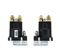 Relé de arranque de batería dual de 4 pines, gran corriente, 500 A, 12 V, 24 V CC, interruptor de encendido for automóvil, relé de arranque, contactor de arranque automático, pesado(500A 24V DC)