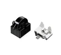 Relé De Arranque PTC For Refrigerador, 2 Uds., 1/2 Pin, 15 Ohm, 1/6H, Protector De Sobrecarga Del Compresor, Relé De Arranque, Suministros De Energía Ligeros(1Pin 15 Ohm 1perce)