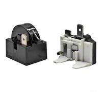 Relé de arranque PTC para refrigerador y protector de sobrecarga del compresor QP2-15 con configuración de pin redondo para sistemas de refrigeración de electrodomésticos principales, pieza de