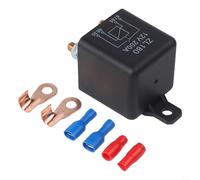 Relé de arranque ZL180 200 A para sistemas de 12 V/24 V/48 V con accesorios, resistente relé de 4 pines para coche, barco y yate (12 V)