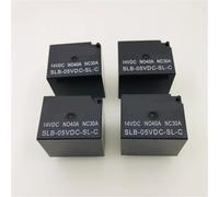 Relé de automóvil SLB-12V 05V 36V 48V 24VDC-SL-A -CaIN 7PIN 40A 2 piezas(SLB-05VDC-SL-C)
