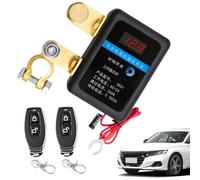 Relé de batería de desconexión inteligente, sistem de corte remoto de 12 V, interruptor inalámbrico de batería, dispositivo de seguridad para automóvil | Perfecto para prevenir descargas, proteger