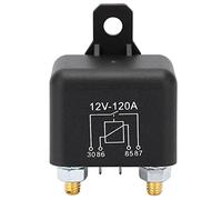Relé De Coche 4 Pines 12V DC 120A Relé De Arranque 2.4W-4.8w Interruptores Automáticos Y Arrancadores Normalmente Abiertos Para Automóvil