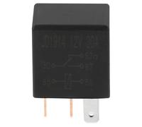 Relé de Coche Dc 12v 30a de 5 Pines para Automoción | Terminales de Cuchilla Enchufables, Reemplazo Fiable, para Ventilador de Radiador y Faro, Color Negro Color Aleatorio