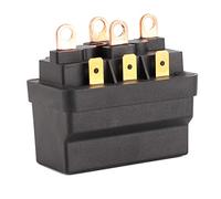 Relé de contactor solenoide de cabrestante universal 12V 120A, materiales de acero, adecuado para vehículos ATV, UTV, 4X4