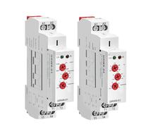 Relé de control de temperatura GRW8 con sensor impermeable, CA/CC 24 V-240 V, 16 A, controlador de temperatura(GRW8-02with0.5mSenso)
