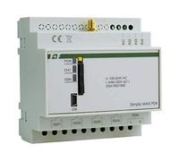 Relé de control remoto GSM, control SMS, encendido/apagado, alarma, 4 entradas, 4 salidas Simply MAX P04 F&F 9777