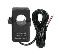 Relé de detección de corriente de tipo abierto Transformador de corriente de núcleo dividido 10 A 20 A 30 A 50 A 100 A Salida CC 3.3 V 5 V Sensor transductor de tipo abierto(AC 1A,Salida DC 5V)