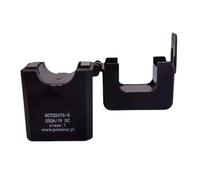 Relé de detección de corriente de tipo abierto Transformador de corriente de núcleo dividido de 100 A, 150 A, 200 A, 250 A y 300 A. Salida: 1 V/3 V/5 V.(Grey)