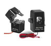 Relé de detección de corriente de tipo abierto Transformador de corriente pinza QNCTK1-10 50A 25A 20A 10mA 10A 5mA 5A Sensor Transductor núcleo dividido(QNCTK1-10 50A-26.6mA)