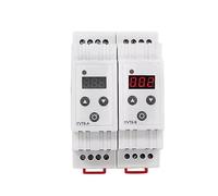 Relé de detección de voltaje CC/CA, monitoreo de voltaje, módulo de interruptor de alarma de límite superior e inferior, YVT8-A/B, 1 Uds.(YVT8-B AC 24V)