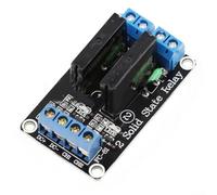 Relé de estado sólido de 12 V con protección de fusibles, corriente de activación de 2 mA, indicador LED, terminales KF301 para automatización PLC, control de IoT e industria, 1/2/4/8 canales