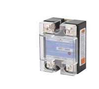 Relé de estado sólido de cubierta 10A ~ 150A DA DD AA Control monofásico CC relé de CA 220V a 3-32VDC SSR-10DA 25DA 40DA(DC-DC,40A)