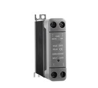 Relé de estado sólido GSR8 de 22,5 mm de ancho delgado con disipador de calor, monofásico de CC a CA, 10 A, 25 A, 40 A, 60 A, 1 unidad(GSR8-25DA48Z)