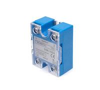 Relé de estado sólido monofásico carcasa blanca o azul, control CC, CA/CC, SSR, 10, 25, 40, 60, 80, 100, 120DA, DD, unidades(40DD Blue)
