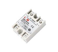 Relé de estado sólido monofásico SSR 10DA-100A DC Control AC 3-32VDC entrada 24-380VAC salida disipación calor 1 Uds(SSR-90DA)