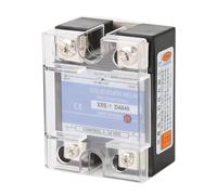 Relé de estado sólido monofásico SSR-40DA, 3-32 VCC, control CC, relé CA, XRE-1 D48100, 100 A Industrial Electrical Relays(XRE-1 D4880 80A)