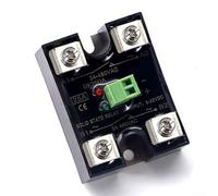 Relé de estado sólido para aplicaciones monofásicas, 10A, 25A, 40A, control dual, optimizado para 3 entradas de 32 V CC a 24 480 V CA (BERM-DK40DA)