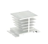 Relé de estado sólido SSR-10DD, 25DD, 40DD, 150 A, 200 A, monofásico, control de CC, disipador de calor de CC, 3-32 V CC a 220 V CC, 600 V, 10 A, 25 A, 40 A, DD(For 10A-40A)