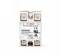 Relé de estado sólido SSR-60DA SSR-80DA SSR-90DA SSR-100DA 5-24VDC a 24-380V AC SSR 25DA,6-20mA(SSR-90DA)
