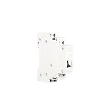 Relé de impulso 1P 2P 16A, relé de control automático biestable de enclavamiento doméstico, bobina 1NO 2NO, CA 24 V/CC 12 V EKLR(16A 1NO 1NC)
