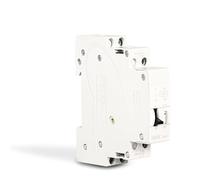Relé de impulso EKLR1610, 1P, 2P, 16A, biestable, con enclavamiento, for uso doméstico, bobina 1NO, 2NO, CA 24 V/CC 12 V, 1 unidad(16A 1NO 1NC)
