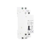 Relé de impulsos Relé de impulso mecánico hogar biestable enclavamiento Control automático 16A 1NO 2NO bobina 230V AC 110V DC(1NO)