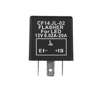 Relé de intermitencia electrónica for coche CF13 CF14 JL-02 de 3 pines, 12 V CC, 1 unidad(CF14)