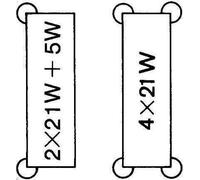 Relé de intermitencia HELLA 4DB 003 750-711 para SAAB 9000 2 1985-1991