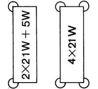 Relé de intermitencia HELLA 4DB 003 750-711 para SAAB 9000 2 1988-1993