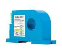 Relé de interruptor de detección de corriente miniatura, umbral ajustable de 50 A CC, para monitoreo y control industrial, respuesta rápida de 200 ms, indicador LED, carcasa ignífuga ABS