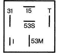 Relé, intervalo lavado limpiaparabrisas HELLA 5WG 003 620-091