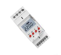 Relé de monitor de fase digital para 8a 2NO+2NC Protección Digital | Monitorea sobretensión, subtensión, pérdida de fase; retroiluminación LCD para poca luz; 2SPDT para contactos de 8a